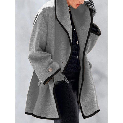 Fantastic Round Neck and Hooded Woolen Coat