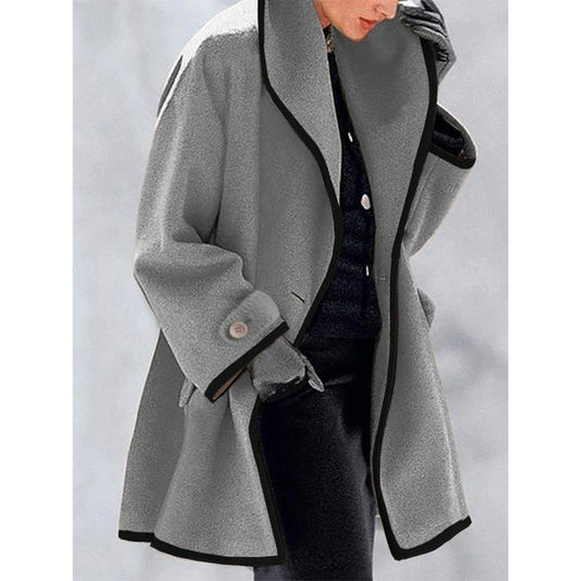 Fantastic Round Neck and Hooded Woolen Coat