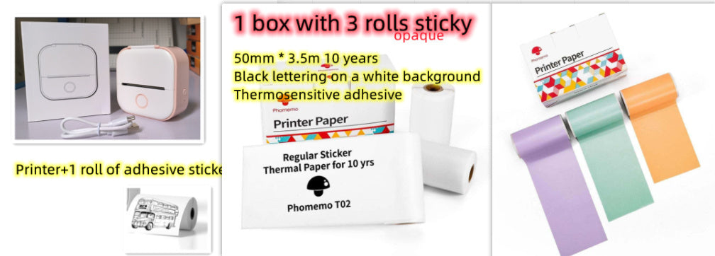 Fantastic Portable Mini Thermal Label Printer - A Trust Market