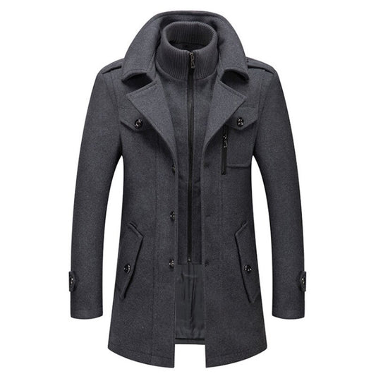 Beautiful Cold-resistant Cotton and Woolen Jacket For Business Gentlemen (Sale 🚨)