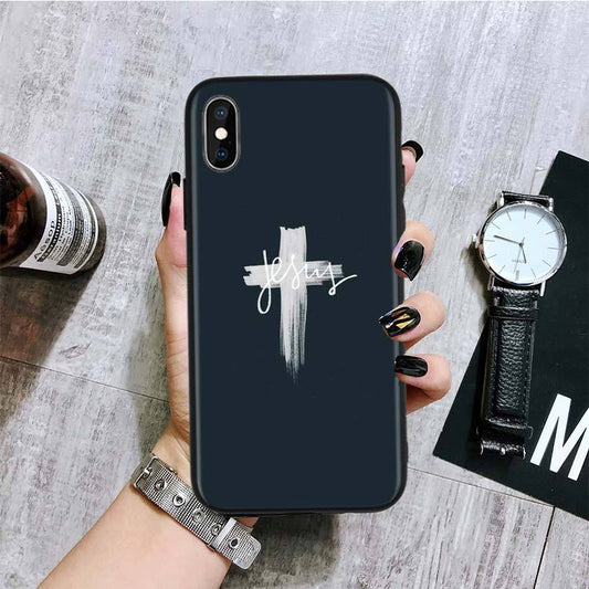Jesus Cross Mobile Phone Case 📱