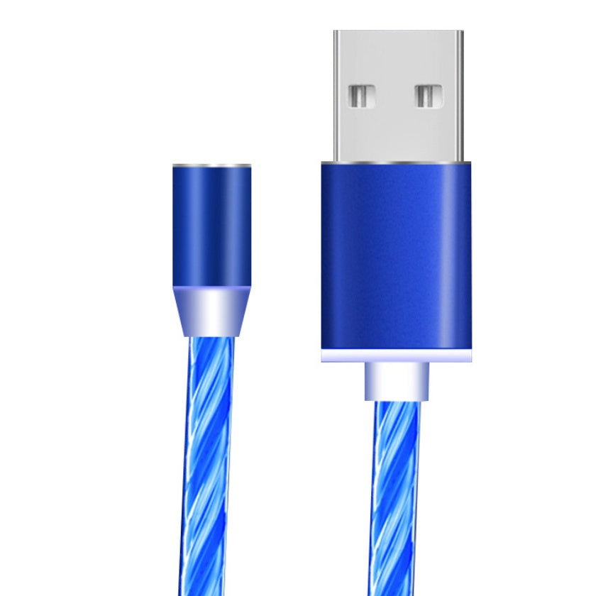 Flowing Light Magnetic Cable For Phones Charging