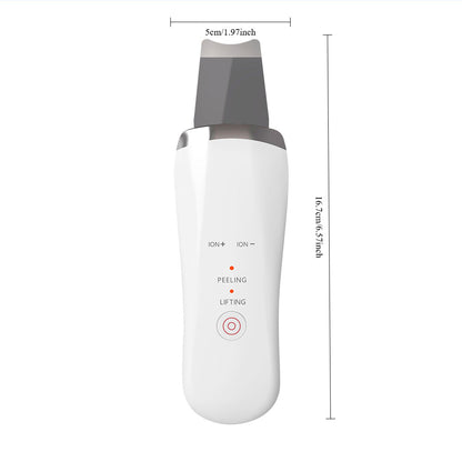Fantastic Mini Ultrasonic Facial Cleaner. ION+, Peeling, Lifting.