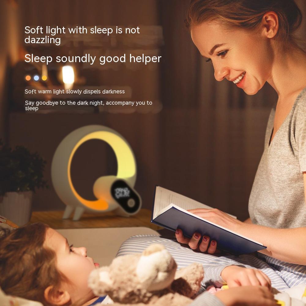Creative Q Light Sunrise With Digital Display and Bluetooth Audio Intelligent Wake-up