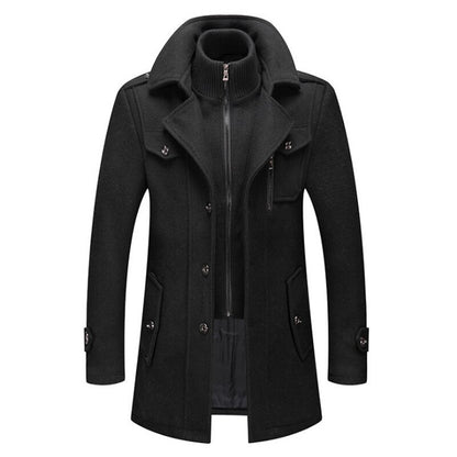 Beautiful Cold-resistant Cotton and Woolen Jacket For Business Gentlemen (Sale 🚨)