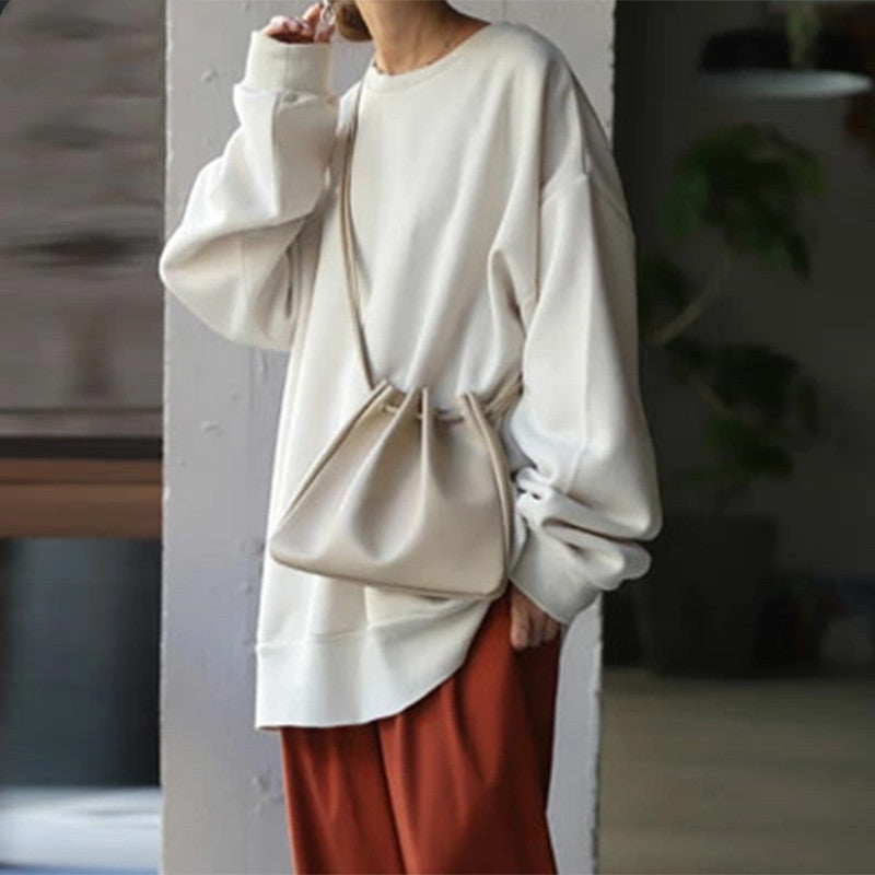 Fantastic Pullover Round Neck Loose Sweater