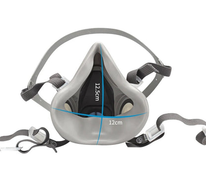 Original Reusable Respirator Half Face Cover Gas Mask With Fog-proof