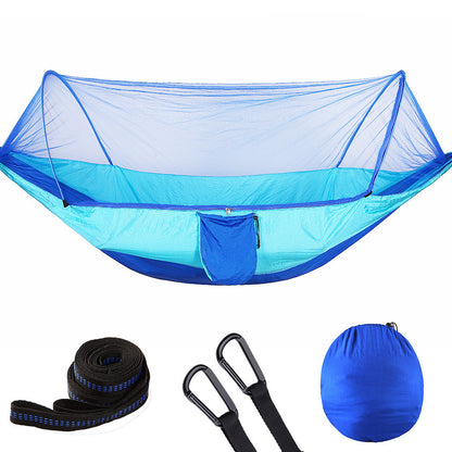Fully Automatic Quick Opening Hammock With Mosquito Net - A Trust Market