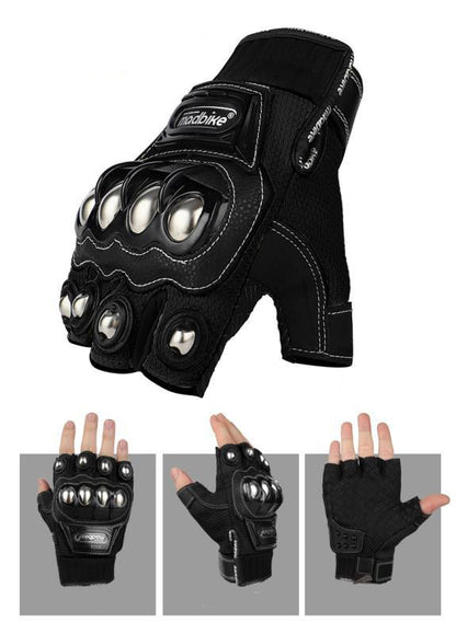Half Finger Motorcycle Gloves - A Trust Market