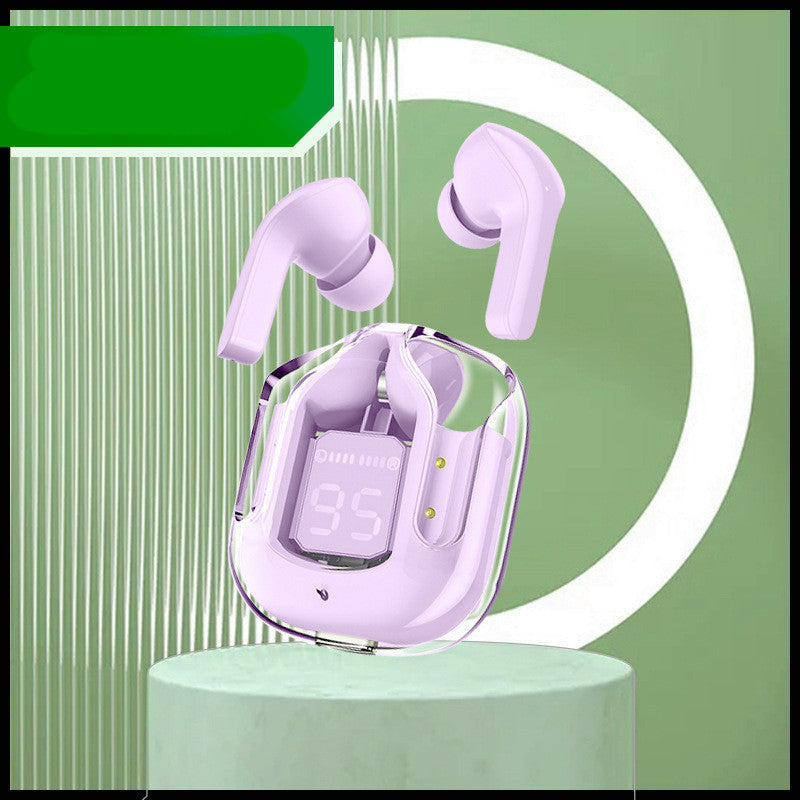New Mini Transparent Wireless Bluetooth Headset With Digital Display