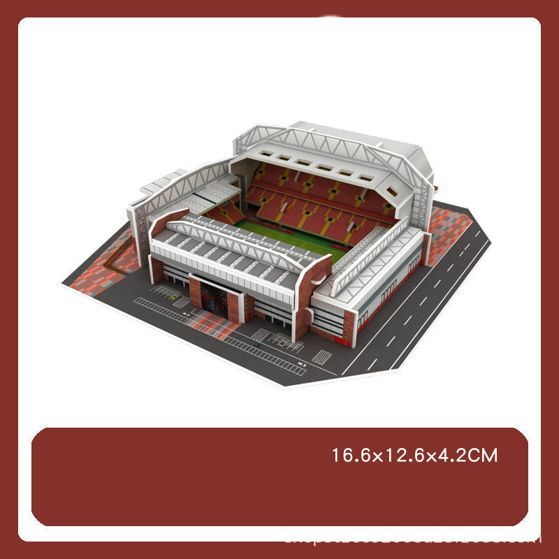 Fantastic 3D Puzzle Soccer/Football Field Model