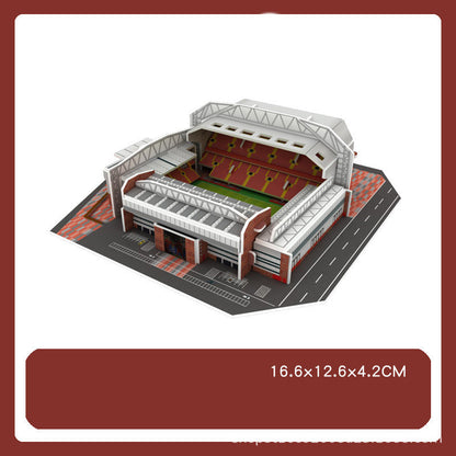Fantastic 3D Puzzle Soccer/Football Field Model