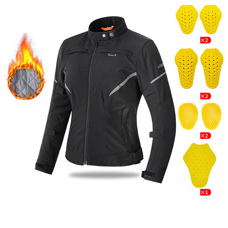Safety Waterproof And Warm Motorcycle Riding Clothes for Women