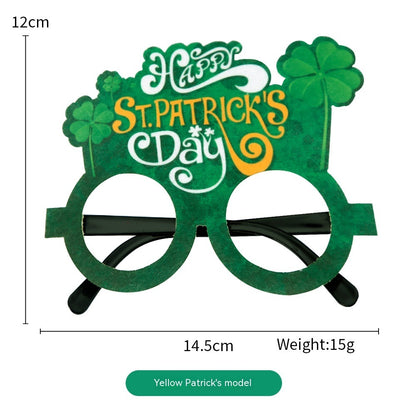 St. Patrick's Day. Irish Clover Glasses 👓☘️