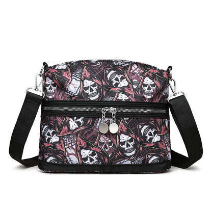 Halloween Skull Print Shoulder Bags - A Trust Market