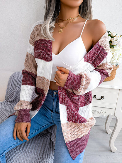 Casual Plaid Sweater for Women