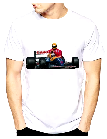 Brand New Fantastic Casual Senna Cars T Shirt (Sale 🚨)