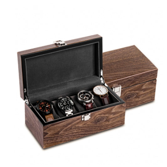 Walnut Watch Organizer Box - A Trust Market