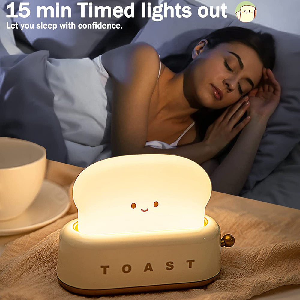 Very Funny Toaster LED Night Light With Dimming (Sale 🚨)