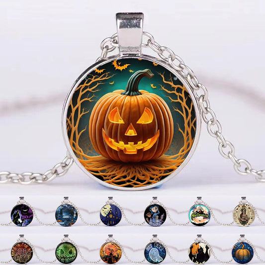 Beautiful Round Necklace For Halloween