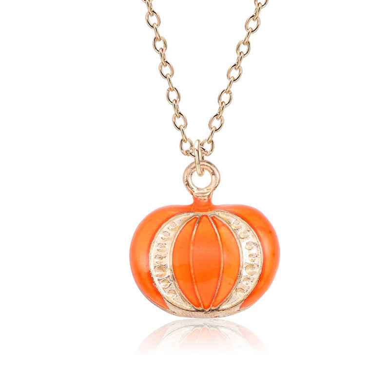 Cute Pumpkin Necklace - A Trust Market