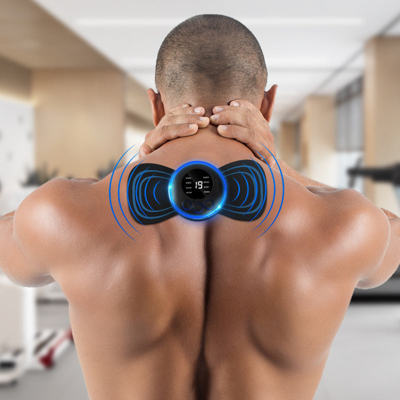 Mini Massage Patch For Cervical and Shoulder With 8 Modes 💆🏻‍♂️