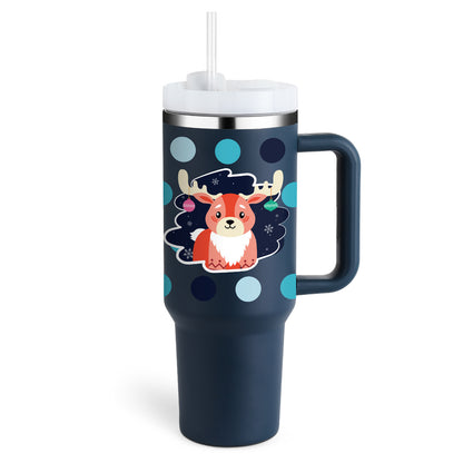 40Oz Stainless Steel Mug With Lid Tapered