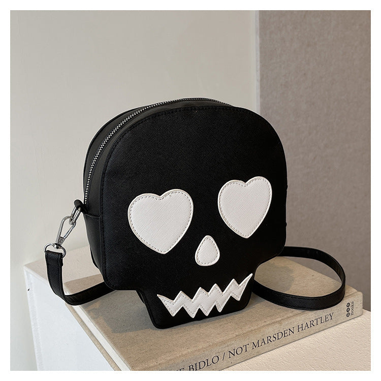 Cute Halloween Skull Cross Body Bag With Love Eyes - A Trust Market