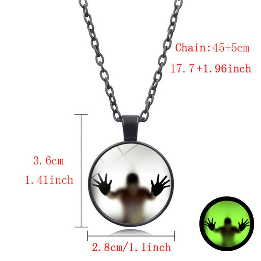 Intriguing Luminous Halloween Necklace - A Trust Market