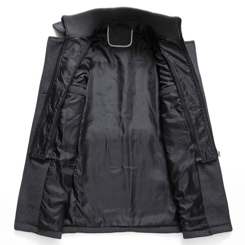 Beautiful Cold-resistant Cotton and Woolen Jacket For Business Gentlemen (Sale 🚨)