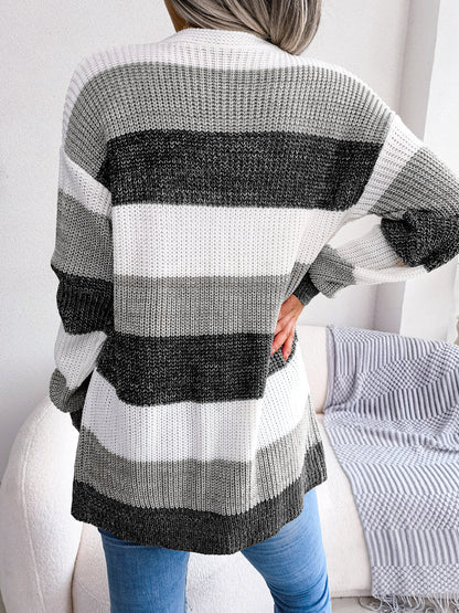 Casual Plaid Sweater for Women
