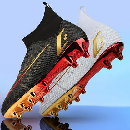 Fantastic Long Nail Football / Soccer Shoes for Natural Grass and Turf
