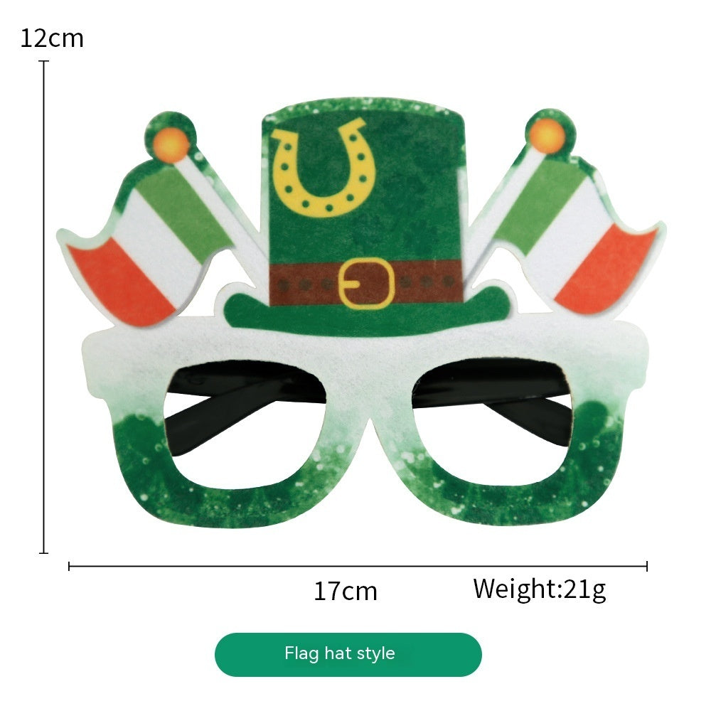 St. Patrick's Day. Irish Clover Glasses 👓☘️