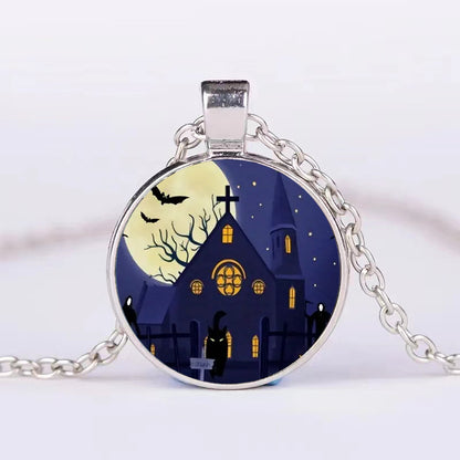 Beautiful Round Necklace For Halloween