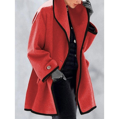 Fantastic Round Neck and Hooded Woolen Coat