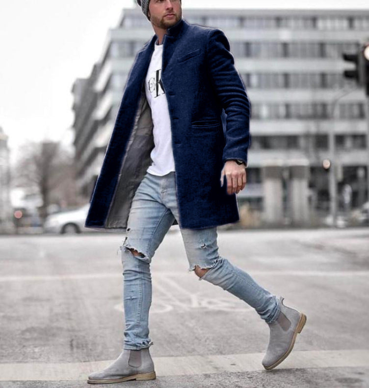 Fashionable Long Warm Coat