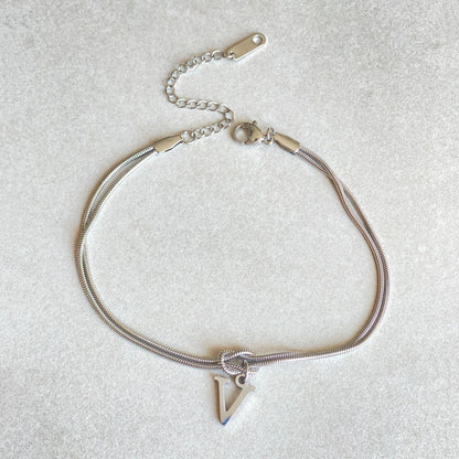 Wonderful A-Z Love Knot Bracelets For Couple