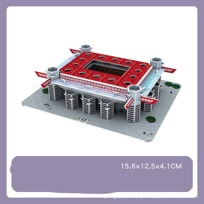 Fantastic 3D Puzzle Soccer/Football Field Model