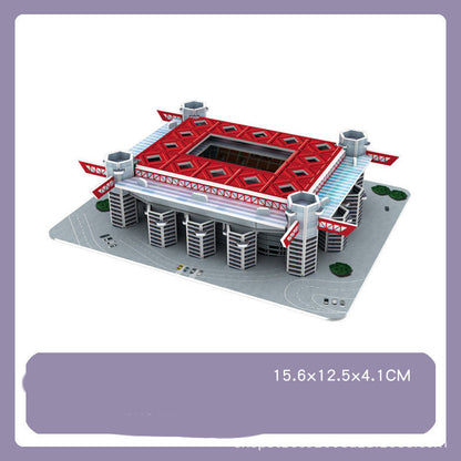 Fantastic 3D Puzzle Soccer/Football Field Model