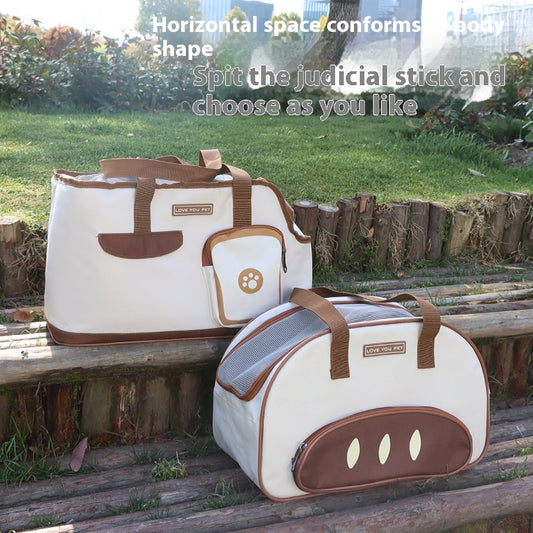 Safe Portable Dog or Cat Bag. Large Capacity, Breathable And Portable - A Trust Market
