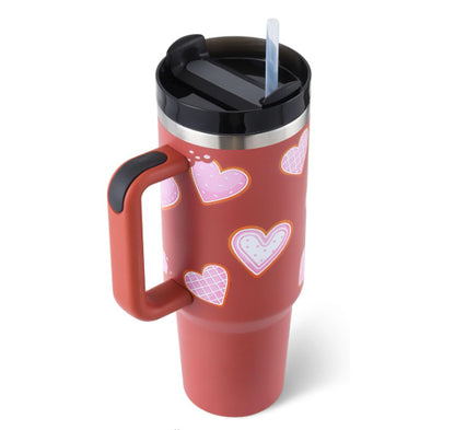 40Oz Stainless Steel Mug With Lid Tapered