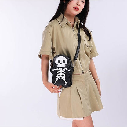 Cute Halloween Skull Cross Body Bag - A Trust Market