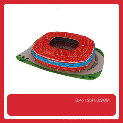 Fantastic 3D Puzzle Soccer/Football Field Model