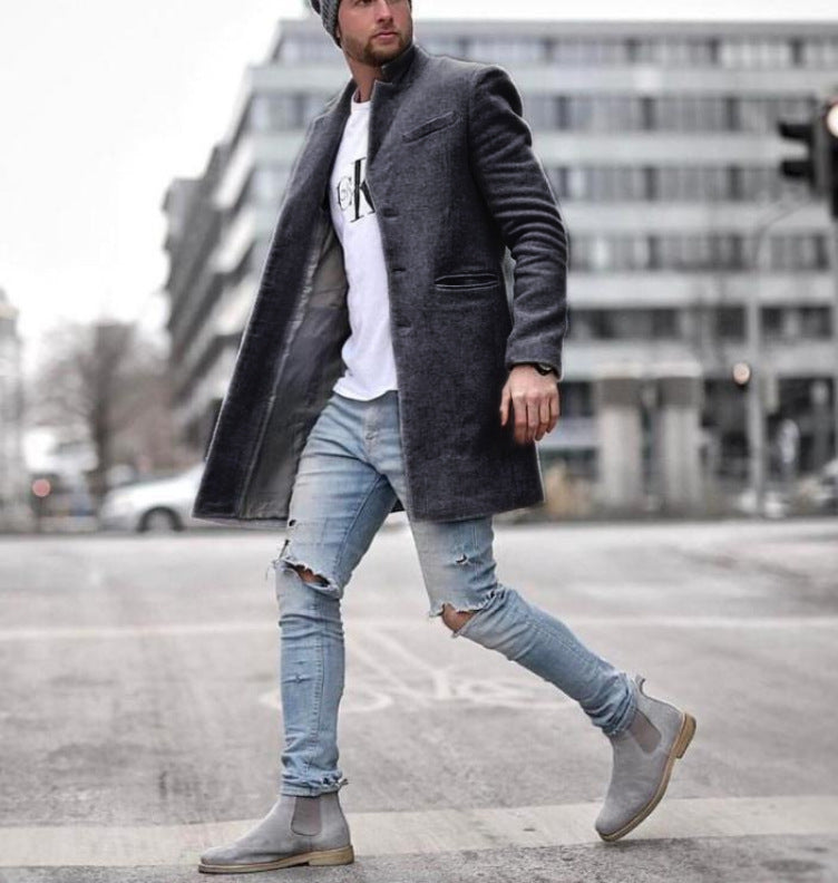 Fashionable Long Warm Coat