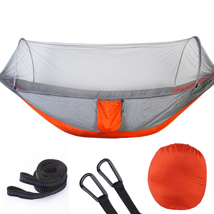 Fully Automatic Quick Opening Hammock With Mosquito Net - A Trust Market