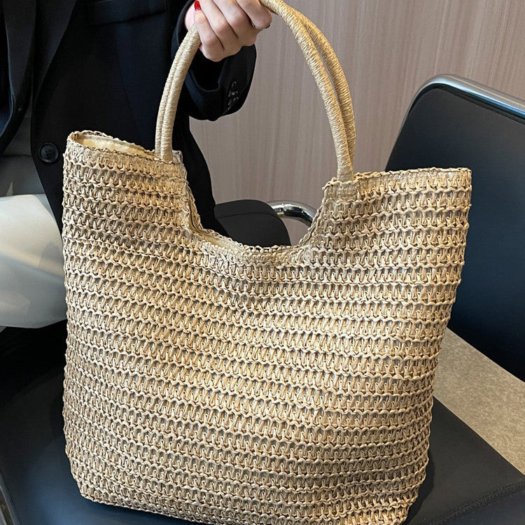 Fashion Large Capacity Straw Bag - A Trust Market