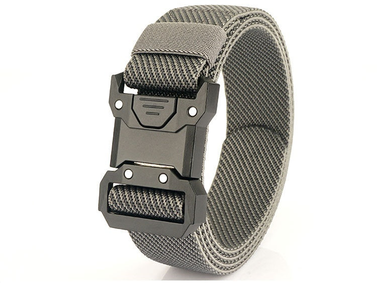 New Quick Release Buckle Braided Elastic Belt - A Trust Market