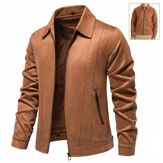 Fashion Suede Coat for Men
