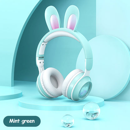 Very Cute Rabbit Ear Wireless Headphones