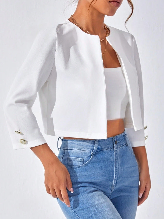 Fantastic Slit Bomber Jacket